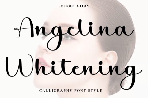 Angelina Whitening: The Perfect Typeface for Your Brand Identity