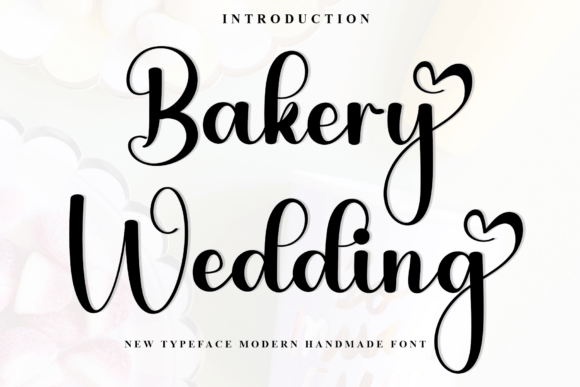 Bakery Wedding: The Perfect Typeface for Warm Brand Identity