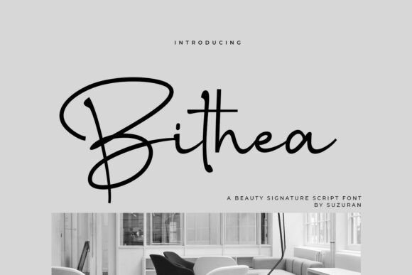 Bithea: The Premium Script Typeface for Scroll-Stopping Campaigns