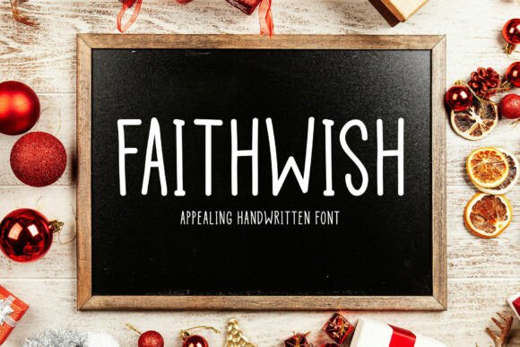 Bringing Faithwish Typeface to Life in Your Handmade Shop