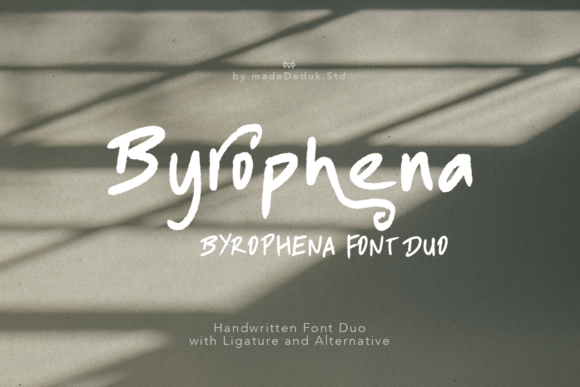 Byrophena: The Handwritten Typeface That Transforms Small Business Branding