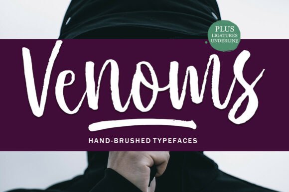 Choosing Venoms: A Bold Script Amp for Modern Editorial Design