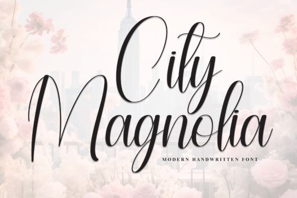 City Magnolia: The Premium Script Font for Handmade Brands
