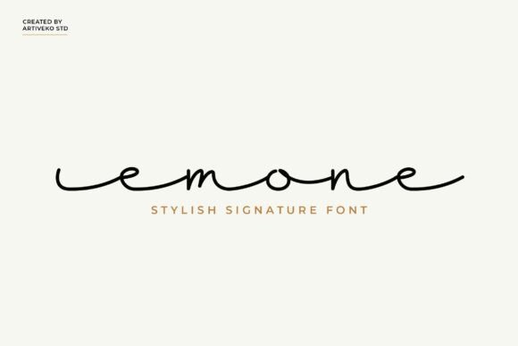 Emone: The Handwritten Font That Elevates Digital Branding