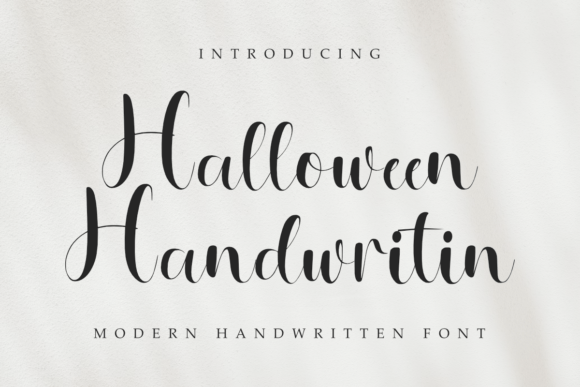 Halloween Handwritin: The Perfect Typeface for Your Brand Identity