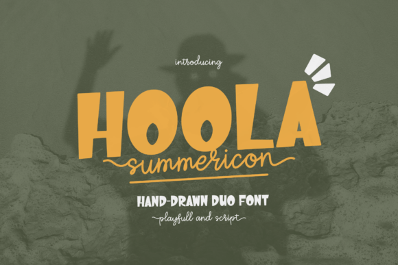 Hoola Summericon Duo: A Vibrant Typeface for Web Design