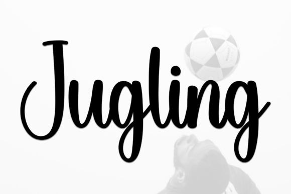 Jugling Typeface: A Stylish Script for Modern Web Design