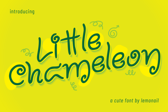 Little Chameleon: The Perfect Hand-Drawn Display Typeface for Warm Branding