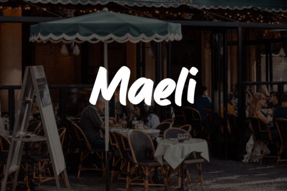 Maeli: The Versatile Script Amp Font for Modern Campaigns