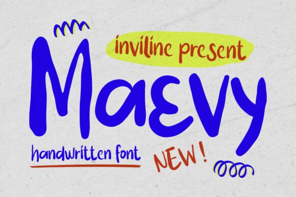 Maevy Regular: The Playful Typeface That Boosts Campaign Clarity