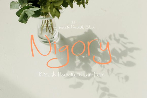Nigory Regular: The Handwritten Typeface That Elevates Campaign Creativity