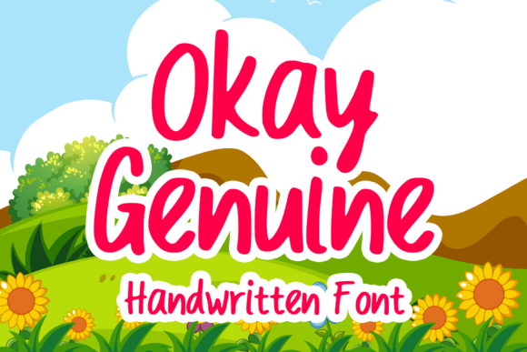 Okay Genuine: The Handwritten Typeface That Elevates Campaign Visuals