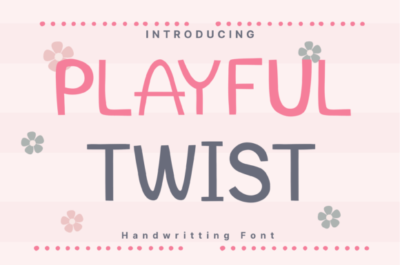 Playful Twist: The Handwritten Typeface for Engaging Web Experiences