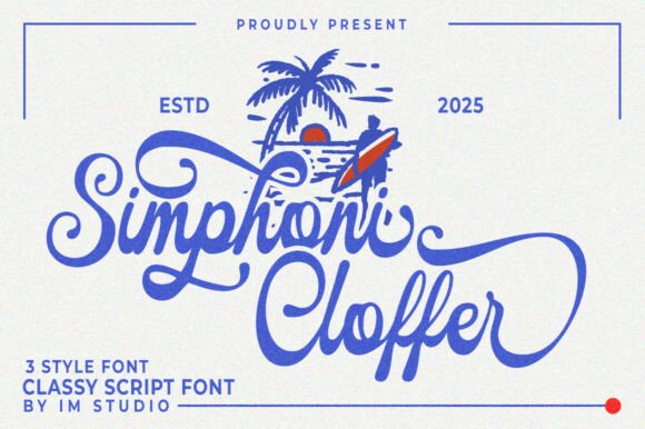 Simphoni Cloffer: The Script Font for Authentic Small Business Branding