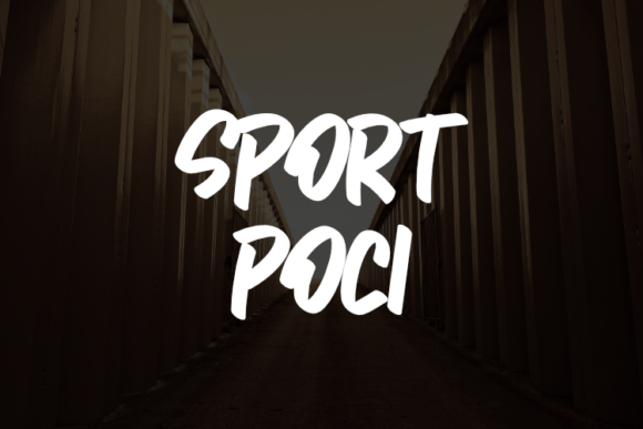 Sport Poci: The Premium Script Font for Polished Small Business Branding