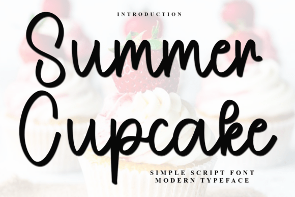 Summer Cupcake: A Playful Typeface for Web Design