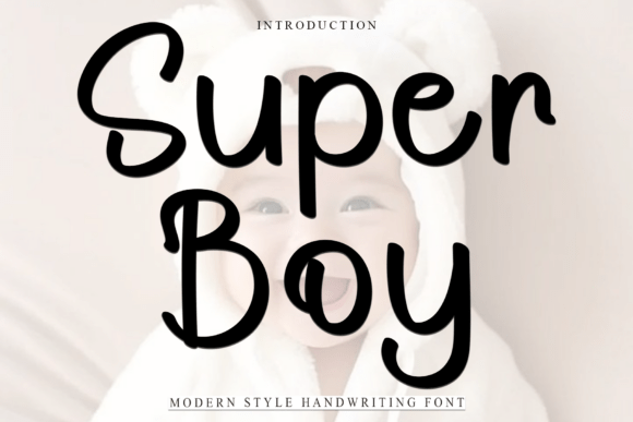 Super Boy: The Festive Typeface for Engaging Web Experiences