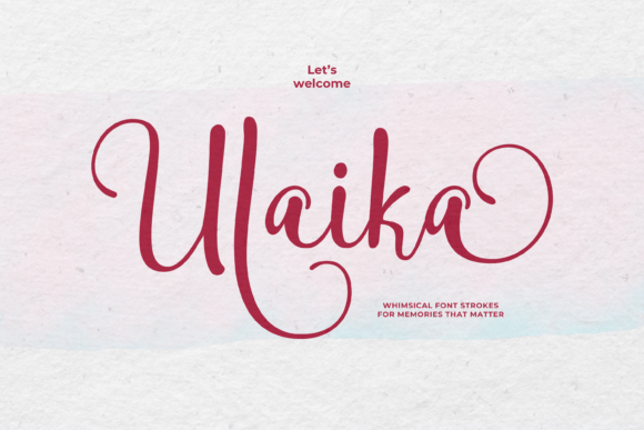 Ulaika: The Modern Script Font for Editorial Design